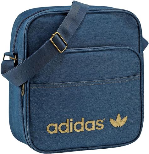 adidas umhängetasche weiß blau